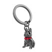 Picture of KEYRING - BULLDOG RED BOW